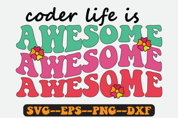 Coding Quote Retro SVG Design for Crafts & Graphics