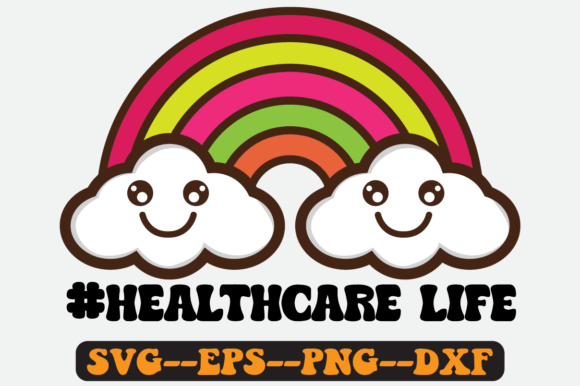 Healthcare Life Quote Retro SVG Graphics for Crafts