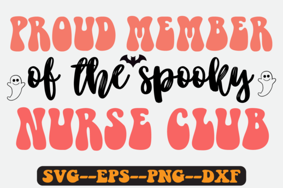Nurse Halloween Quote Retro SVG Design